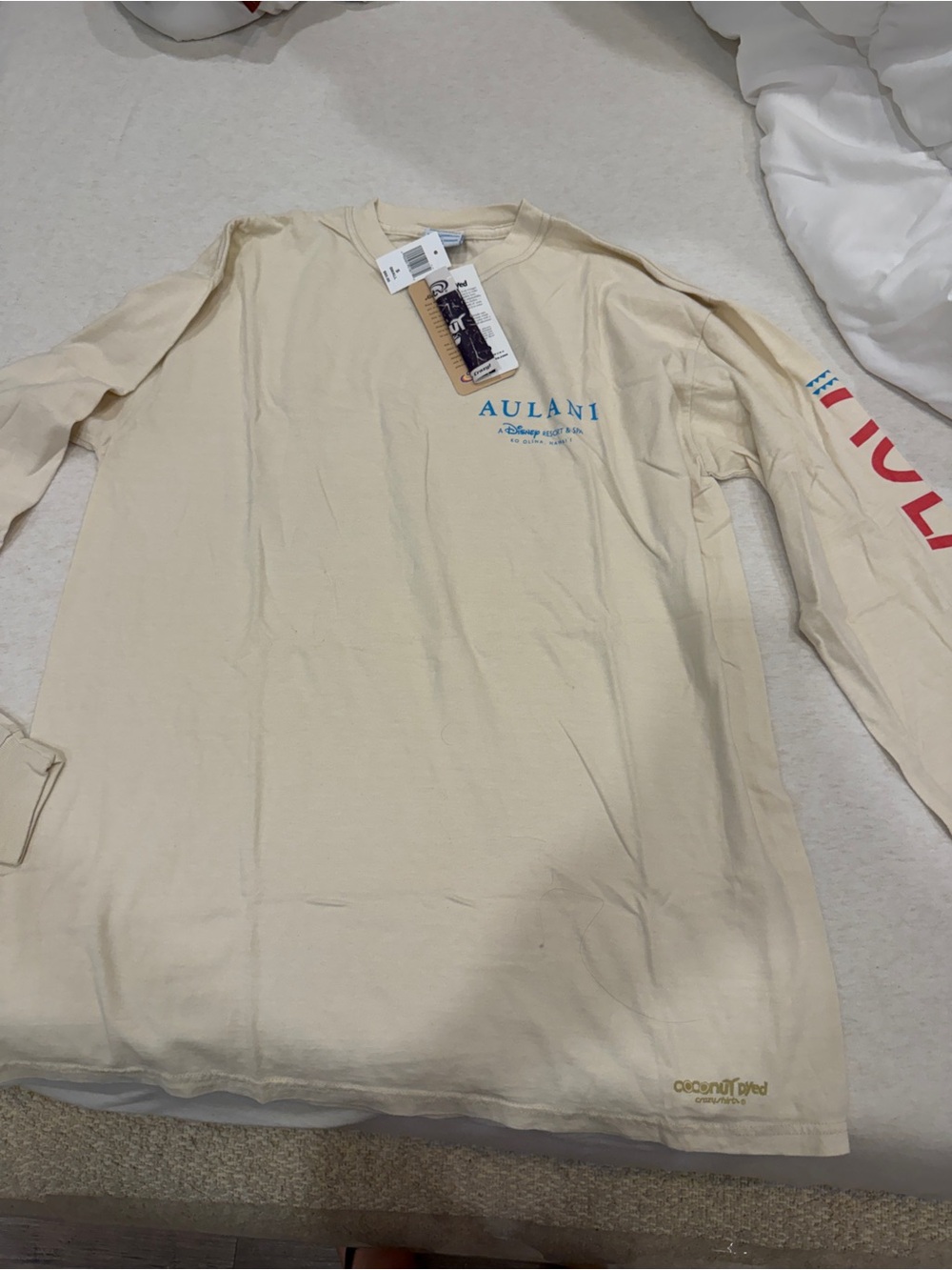 Disney Aulani Resort Cream Long-Sleeve Shirt